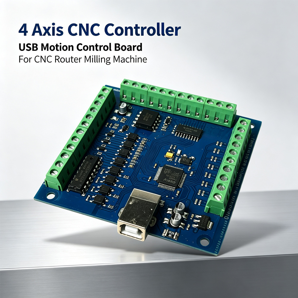 Mach3 Usb Cnc Controller 4 Axis 100Khz - بطاقة تحكم الحركة CNC MACH3 ذات