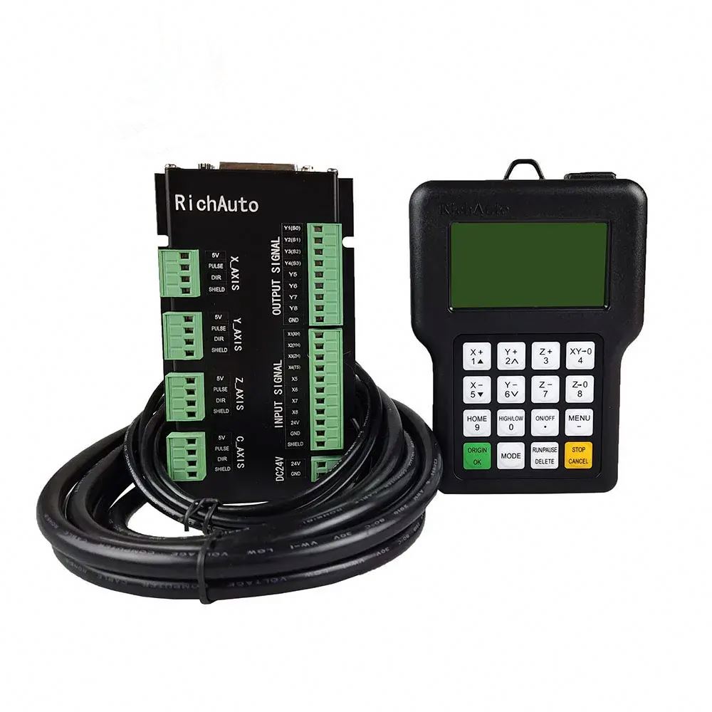 Richauto A11 Dsp Controller 3 Axis - نظام تحكم TEBAK 3/4-Axis Motion مع