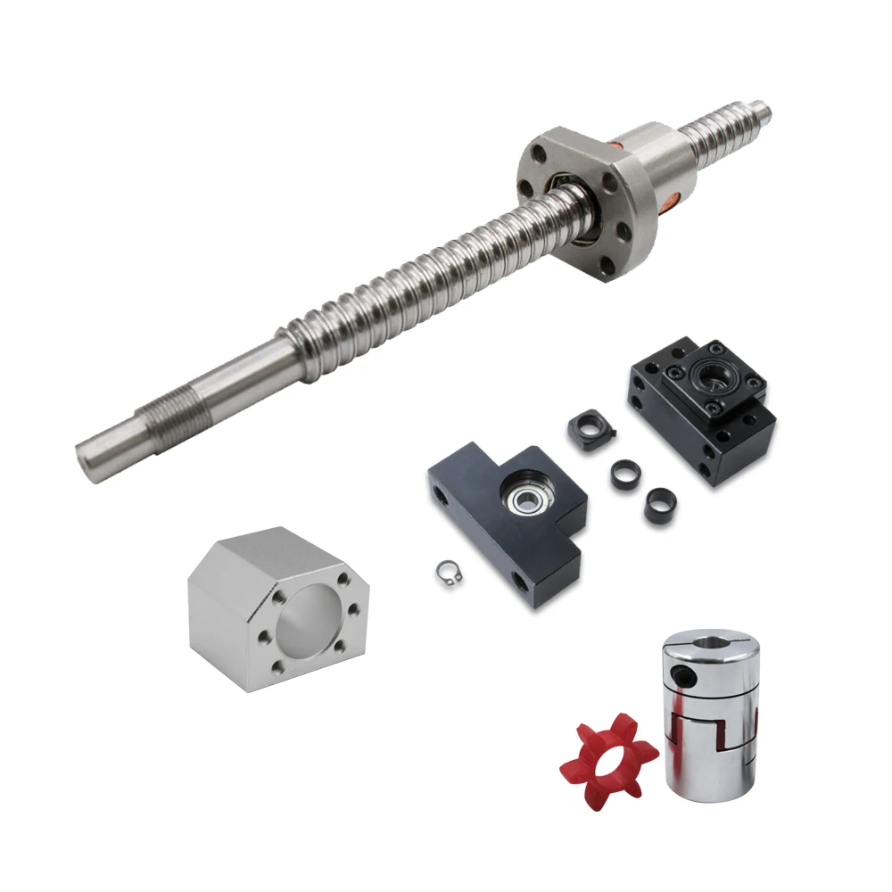 مجموعتان من قضبان التوجيه الخط - مراجعة Hgr20 Linear Guide Rail Ballscrew Set وسعره