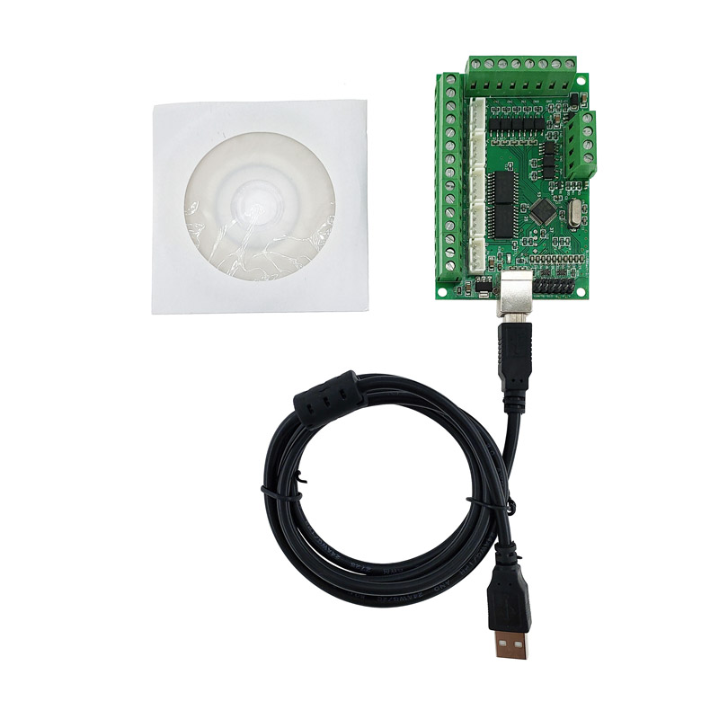 1 قطعة لوحة واجهة التحكم CNC U - مراجعة Mach3 Usb Cnc Controller 4 Axis 100Khz وسعره
