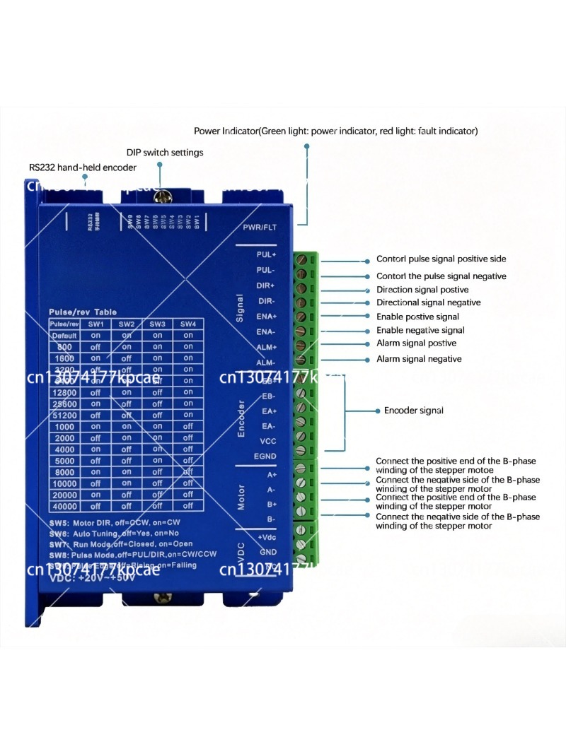 محرك متدرج ثنائي الطور ذو حلقة - مراجعة Nema 23 Closed Loop Stepper Motor Driver Kit وسعره