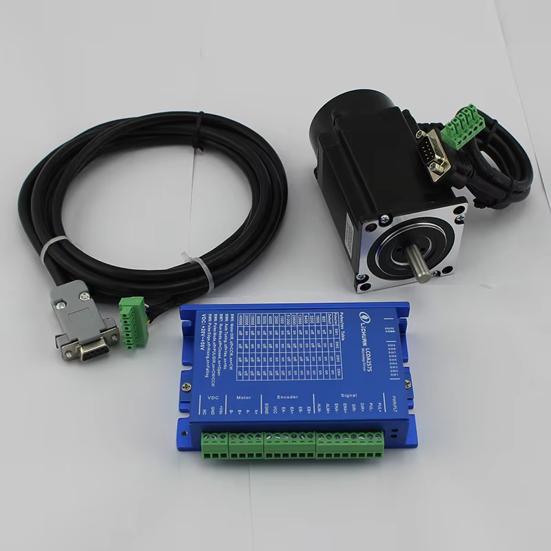 محرك ستيبر ثنائي الطور Nema23  - مراجعة Nema 23 Closed Loop Stepper Motor Driver Kit وسعره